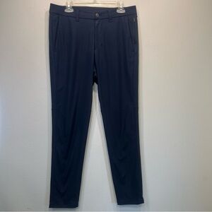 Lululemon ABC Warpsteme Pants Mens Size 32x31 Blue Slim Fit Athleisure Stretch